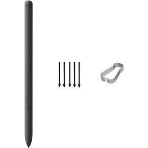 Tab S8 S Pen Replacement for Samsung Galaxy Tab S8/S8 Plus/S8 Ultra Stylus Pen,Tab S8 S Pen Stylus with 5Nibs/Tips WithoutBluetooth(Mystic Black)