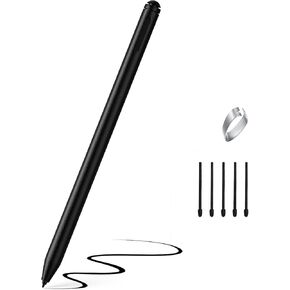 Magnetic Stylus Pen for Remarkable 2 Pen with Eraser,5 Felt Replacement Tips,4096 Pressure Level Sensitivity,Palm Rejection,Digital Replacement Pen for Remarkable 2 Stylus Alternative Marker Plus