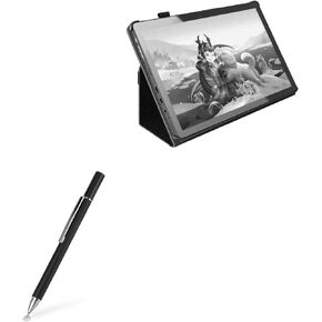 BoxWave Stylus Pen Compatible with Simbans PicassoTab X (10.1 in) - FineTouch Capacitive Stylus, Super Precise Stylus Pen - Jet Black