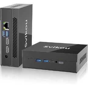 Win 11 Pro Mini Computer Intel N5105(up to 2.9 GHz) DDR4 16GB RAM 512GB SSD Mini PC 4M Smart Cache Support Dual-Band WiFi/4K@60Hz Output/Type-C/USB 3.0/HDMI/LAN （16+512GB）