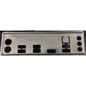 I/O Shield Motherboard Procket Bracket Pracket لـ ASUS EX-B360M-V ، EX-B365M-V (Micro-ATX)