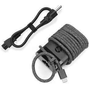 65W Laptop USB Charger Fit for HP EliteBook x360 1030 630 745 835 840 845 860 ZBook 14uG5 Firefly 14 15 16 ProBook 440 450 455 460 hp Envy x360 17 Spectre x360 - Type-C 3.25 AC Adapter