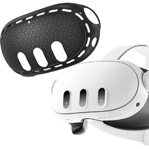 Front Shell VR Headset Case Silicone Cover Compatible with Meta Quest 3