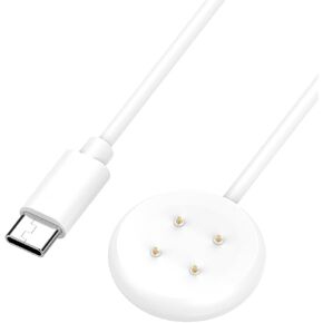 أبيض متوافق مع Google Pixel Watch 2 شاحن ، واستبدال USB شحن الكابلات Dock Stand for Pixel Watch 2 ساعة ذكية ، وكابلات الساعات الذكية وشواحن ، وملحقات الساعات الذكية in Kuwait