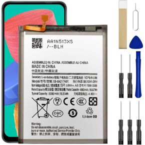 WUHAO for Galaxy A12 Replacement Battery, EB-BA217ABY Battery Upgraded for Samsung Galaxy A12 SM-A125U with Adhesive Tape Tool Repair Kit