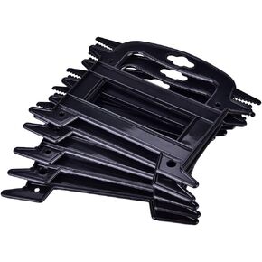 Paracord Winder, Multi-Functional Anchor Line Reel, Plastic, Black, 5 Pack