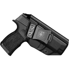 Amberide IWB & OWB KYDEX Holster Fit: Sig Sauer P365XL Pistol, Inside Outside Waistband Concealed Carry, Adjustable Cant & 'Posi-Click' Retention, USA Made by Amberide