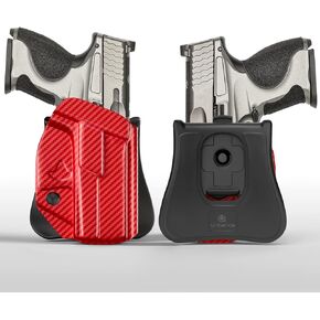 Amberide IWB & OWB KYDEX الحافظة FIT: SIG SAUER P365XL PISTOL ، داخل حزام الخصر الخفي المخفي ، غير قابل للتعديل والاحتفاظ "Posi-Click" ، الولايات المتحدة الأمريكية مصنوعة من أمبيرايد