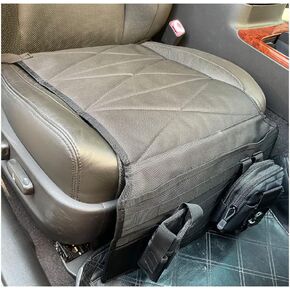 Concealed Car Seat Carry Holster Gun Mount Pistol Holder Handgun Pocket Tactical Molle Vehicle Seat Mattress Universal Seat Cover with Bag for Most of The Cars and Truck SUV