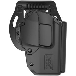 Sig p320 Holster Owb Right Handed p320 M17 Holster Sig P320 M18 Paddle Holster for P320 Autolock Retention Holster Level 2 Tactical Gun Holster Outside Waistband Taurus g3 Polymer Holster