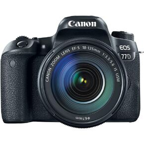 Canon EOS 77D DSLR with 18-135mm Lens