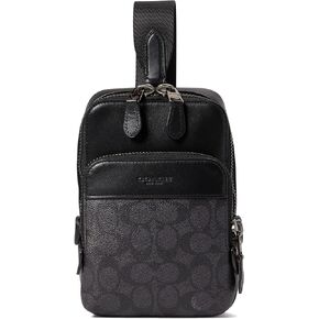 COACH Mens Gotham Slingback 13 in Signature, Charcoal