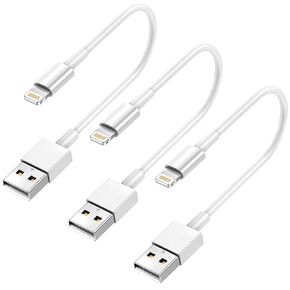 for iPhone Charger Cord Lightning Cables, Original 2023 Upgraded [3Pack 1ft] MFi Certified USB A Charging Cable for iPhone 13 12 11 Mini Pro XR Xs Max X SE 8 7 6 Plus