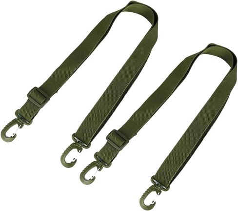 2Pcs Adjustable 1-Inch Universal Tactical Bag Strap Replacement Nylon Shoulder Sling Strap for Water Bottle Pouch Hunting Bag in Saudi Arabia