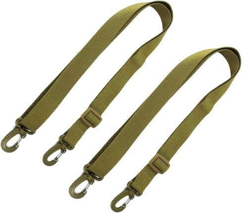 2Pcs Adjustable 1-Inch Universal Tactical Bag Strap Replacement Nylon Shoulder Sling Strap for Water Bottle Pouch Hunting Bag in Saudi Arabia
