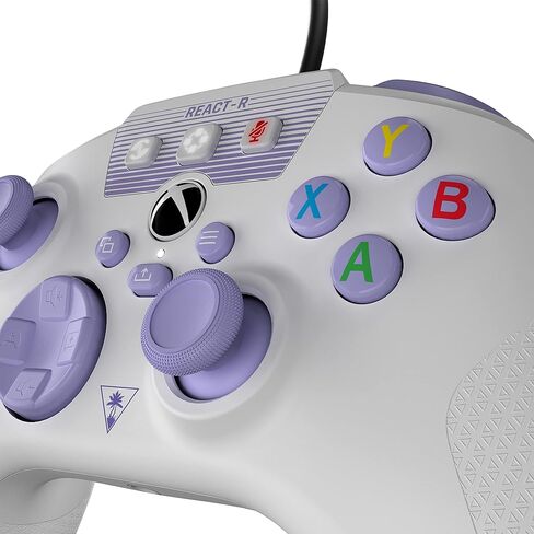 Turtle Beach React -R Controller White/Purple - Xbox Series X | S ، Xbox One و PC in Kuwait