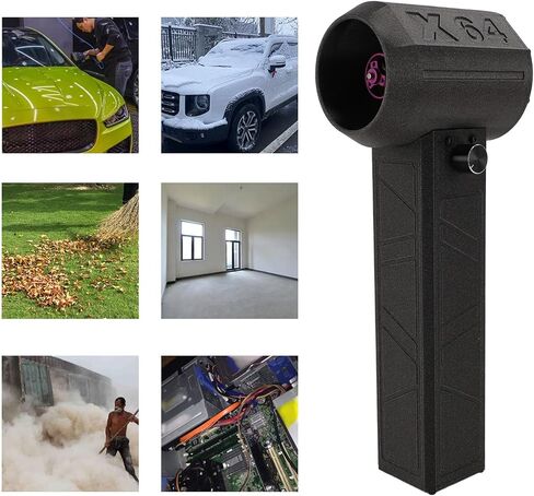 X64 Upgrade Electric Dust Blower with Brushless Motor, Super Powerful Jet Dry Blower Electric Air Duster, 11 Blade Powerful Turbofan, Portable Electric Air Duster for Car in Saudi Arabia