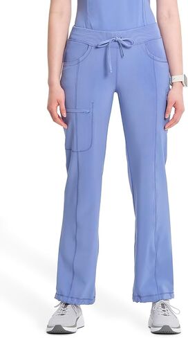 Cherokee Infinity Women Scrubs Pant Low Rise Straight Leg Drawstring 1123A in Kuwait