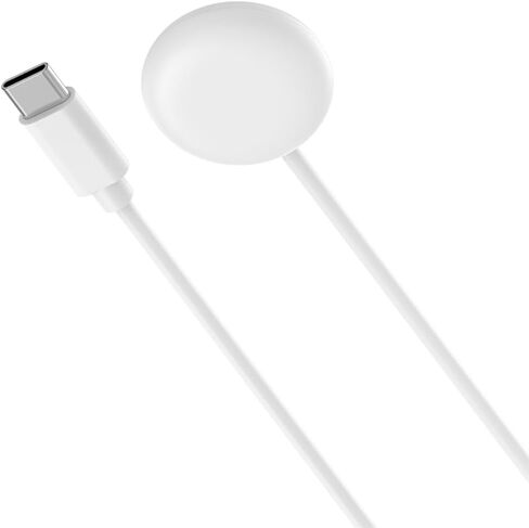 أبيض متوافق مع Google Pixel Watch 2 شاحن ، واستبدال USB شحن الكابلات Dock Stand for Pixel Watch 2 ساعة ذكية ، وكابلات الساعات الذكية وشواحن ، وملحقات الساعات الذكية in Kuwait