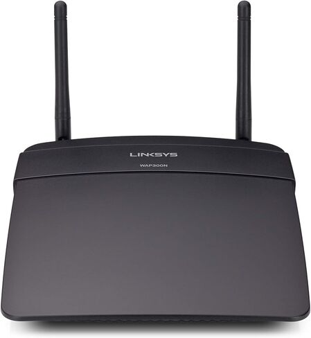 Linksys Wireless Access Point N300 Dual Band (WAP300N) ، Black in Kuwait