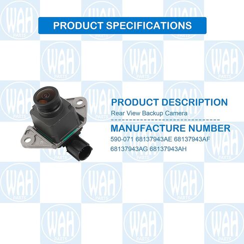 عرض خلفي الكاميرا الاحتياطية لعام 2014 2015 Jeep Grand Cherokee Rreverse Camera 590-071 68137943AE 68137943AF 68137943AG 68137943AH in Kuwait