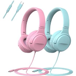 Kids Headphone USB-C Microphones Pack of Two