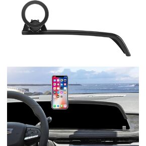 MaserWeller Car Phone Holder for Cadillac Lyriq 2023-2025 Accessories/CT5 2025 Accessories/XT4 2024 2025 Accessories 33-Inch Screen Fixed Clip, Phone Mount Compatible with MagSafe, Cell Phone Holder