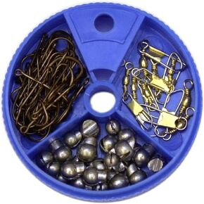 Eagle Claw 05010H-001 75pc Tool Asst Hook/Swivel/Sinker Asst in Kuwait