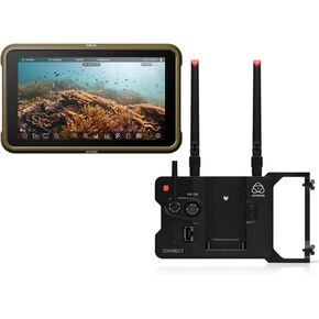 Atomos Ninja 5.2-Inch Touchscreen 1000nit HDR Monitor-Recorder for DSLR and Mirrorless Cameras Bundle with Atomos Connect Network, Wireless, and SDI Expansion (2 Items)