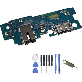 A32 5G USB Charging Port Dock Connector Flex Cable Replacement Charger Port for Samsung Galaxy A32 5G A326U 6.5 Inches 2021 (not fit for A32 4G Version)