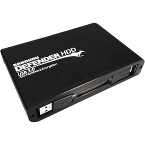 Kanguru Defender SSD 35 – 1TB Secure Portable Solid State Drive – Hardware Encryption - SuperSpeed USB 3.0