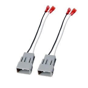 2 Pack 72-7800 Car Door Speaker Connector Plug Speaker Wire Harness Replace for Acura Odyssey Integra CL RL TL RSX for Honda Pilot Civic CRV Ridgeline Accord Element Speakers Wiring Harness Adapter