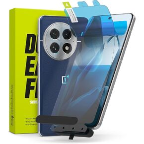 Ringke Dual Easy Film [4-Layer Protection] Compatible with OnePlus 13 Screen Protector, Self Healing Repair Coating Full Coverage Screen Protector - 2 Pack