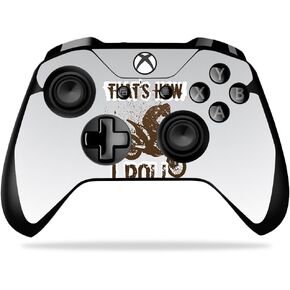 MightySkins Skin Compatible with Microsoft Xbox One X Controller - Motocross | Protective, Durable, and Unique Vinyl Decal wrap Cover | Easy to Apply, Remove, and Change Styles | Made in The USA
