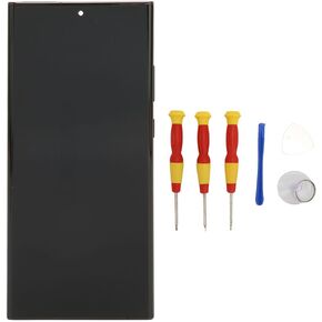 Screen Replacement Kit, for Note 20 Ultra Complete Touch Display Digitizer Assembly with Frame, Fingerprint Feature, Mobile Screen Replacement Accessories