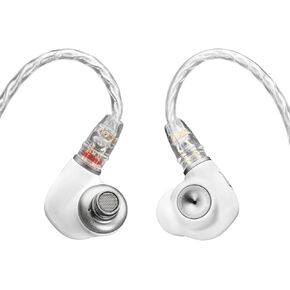 MEZE AUDIO ALBA | Wired Earbuds in-Ear Monitor Headphones for Audiophiles | USB-C Adapter Included | Smartphone Compatible | Noise Isolating | Ergonomic Metal Chassis