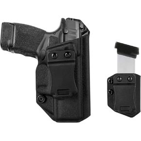 IWB Holster Right Hand Fits Springfield Armory Hellcat Pistol Holster & Universal 9mm/.40 Double Stack Mag Carrier IWB/OWB Magazine Holster Concealed Carry