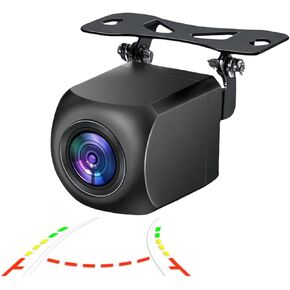Universal Rear Camera for Car HD1080P/NTSC, IP68 Waterproof Cámaras de Reversa para Autos with Clear Night Vision, 170 Degree Wide View Angle Camera for Truck SUV RV Pickup