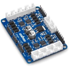 Model Y 4-Channel Dual H-Bridge Stepper Motor Driver Board for Arduino Raspberry Pi UNO Mega2560 Mecanum Wheel Smart Car Power