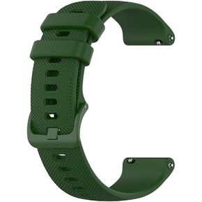 شاهد أحزمة مشاهدة السيليكون الناعمة للفرقة ، حزام Sport Watchband Sport مقاس 22 مم ، إصدار سريع ، خيارات ألوان متعددة للنساء الرجال