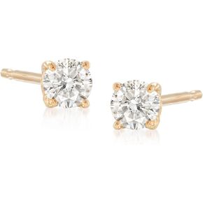 RS Pure by Ross-Simons 0.10 ct. t.w. Diamond Stud Earrings in 14kt Gold