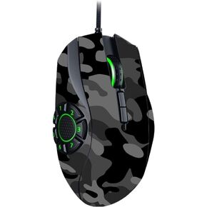 MightySkins Skin Compatible with Razer Naga Hex V2 Gaming Mouse - Black Camo | Protective, Durable, and Unique Vinyl Decal wrap Cover | Easy to Apply, Remove, and Change Styles | Made in The USA