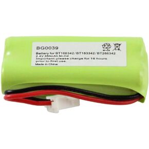 Fenzer Ni-CD Battery 3.6V for VTech BT162342, BT262342 (350mAh)