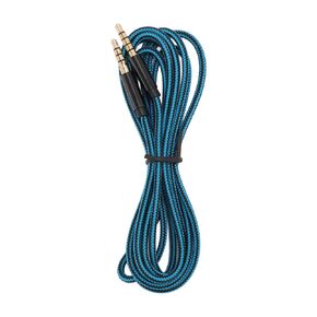 3.5mm 5 Pole Plug to 4 Pole Plug Cable, Compatible A30 Headset, 2m Gold Plated Gaming Headset Cable with Oxygen Copper Wire, Car Stereo, Smartphone