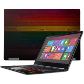 MightySkins Skin Compatible with Lenovo Yoga 710 15.6" - Wood Style | Protective, Durable, and Unique Vinyl Decal wrap Cover | Easy to Apply, Remove, and Change Styles | Made in The USA
