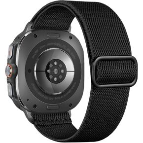 Elastic Band for Samsung Galaxy Watch Ultra Bands 47mm (2024) Men/Women,No Gap Stretchy Nylon Soft Strap Compatible with Samsung Watch Ultra Band 47mm for Men/Women Breathable Replacement Correa Reloj