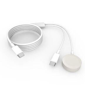 isheep 2 in 1 USB C Fast Watch Charger Cable for Apple Watch/iPhone/Airpods.Watch Charging Dock