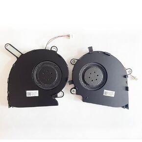 Fleshy Leaf Replacement CPU + GPU Cooling Fan for Asus Rog Strix G531 G531G G531GT G531GU G531GD G531GW G531GV-DB76 G531GT-BI7N6 DC5V DFS5K12115491M FLKJ 13N1-8TM0121 DFS5K12304363N FLLB