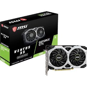 MSI Gaming GeForce GTX 1660 192-Bit HDMI/DP 6GB GDRR5 HDCP Support DirectX 12 Dual Fan VR Ready OC Graphics Card (GTX 1660 VENTUS XS 6G OC)