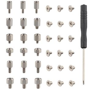 ZDE 36PCS M.2 SSD Screws Kit NVMe M.2 SSD Mounting Screws Computer Motherboard Screws Components Compatible with Asus MSI Gigabyte ASRock Motherboard and Raspberry Pi
